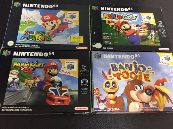 レア！NINTENDO 64☆海外版名作ソフト12点セット☆