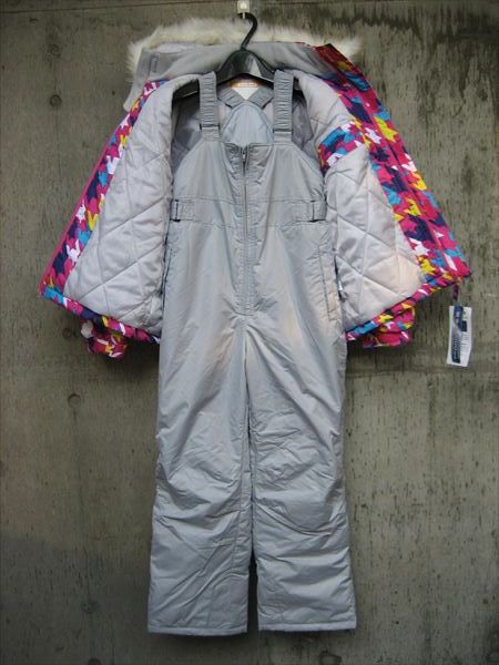 サイズ調節機能付きスキーウェア　160　＃3757260A　送料無料