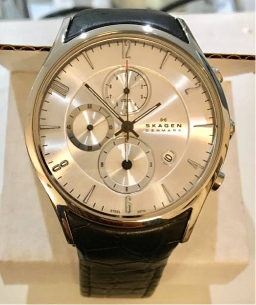 スカーゲン SKAGEN 腕時計 329XLSLC クロノグラフ 未使用