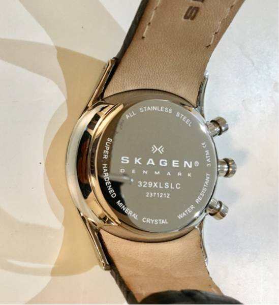 スカーゲン SKAGEN 腕時計 329XLSLC クロノグラフ 未使用