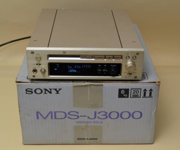 名機・リモコン付SONY MDS-J3000 ミニディスクデッキ 高級MDデッキ MDS-J3000 MDデッキ 【公式通販】