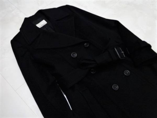 M-PREMIER 美品 カシミヤ100%高級ラインコート！！ m-i-d | M 繊維の 