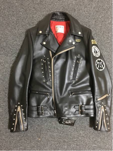 HYSTERIC GLAMOUR×Lewis Leathers ライダース 14SS