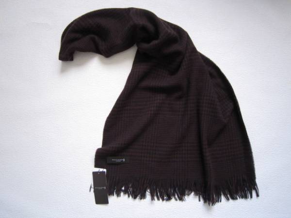 定価4万 新品★マッキントッシュ ロンドン★カシミヤ含 マフラー