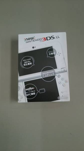 Newニンテンドー3DS LL パールホワイト 新品未開封 ニンテンドー3DS