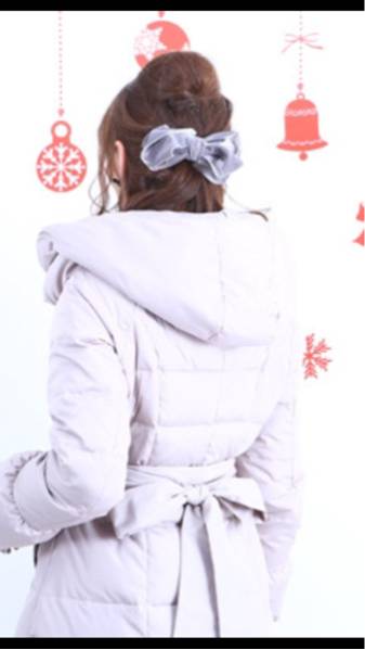 &LOVE 美品 マドモアゼルなロイヤル ダウンコート LL QVC