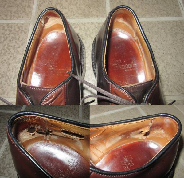 ALLEN Leeds アレン 7E コードバン エドモンズ EDMONDS リーズ Allen 