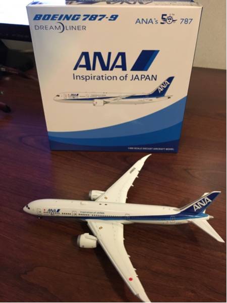 1/400 ANA 787-9 フラップダウン jcwing 1/400ANA787-9フラップダウン