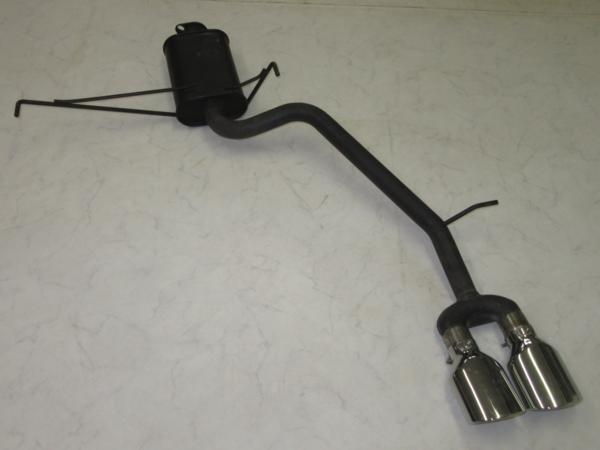 50エスティマ中期用メーカー不明オーバルデュアル出しマフラー