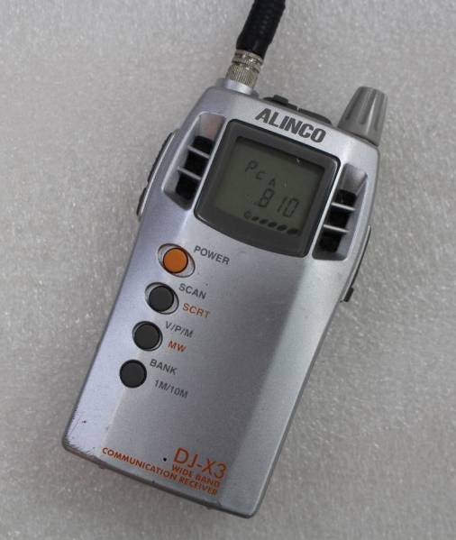 ALINCO DJ-X3 広帯域受信機 コミュニケーションレシーバー アルインコ 