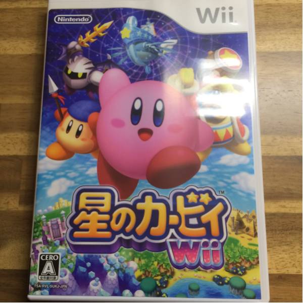 美品 Wii ソフト 星のカービィwii