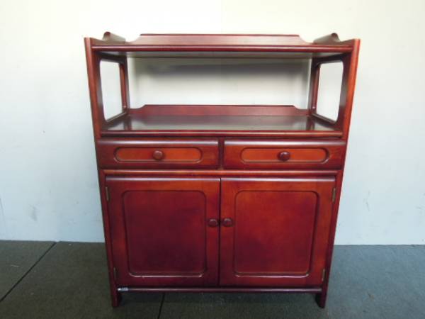 ＊カリモク　電話台　飾り台　キッチン収納　使い方いろいろ★