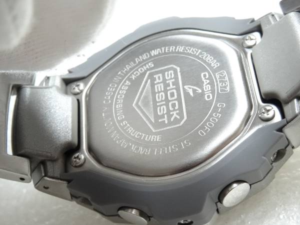未使用 CASIO G-SHOCK G-500FD デジアナ