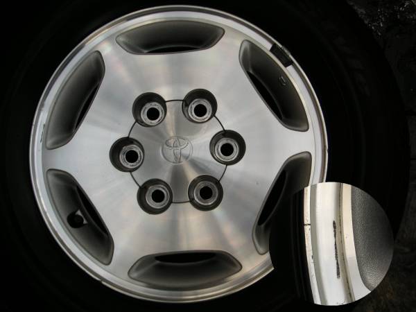 グランビアに★トヨタ純正　15×6　6H　+29　139.7●215/70R15