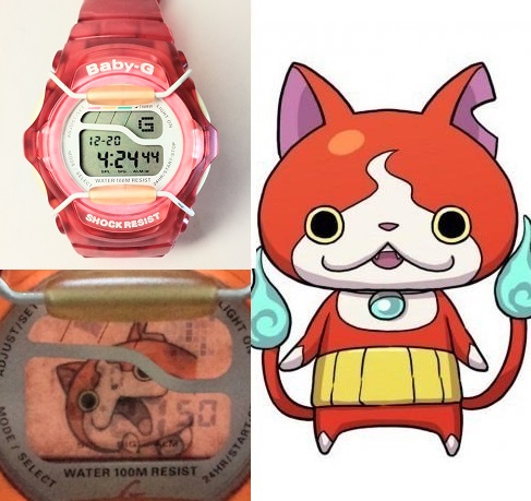 美品 SHOCK Baby-G 妖怪ウォッチ ジバニャン イメージ