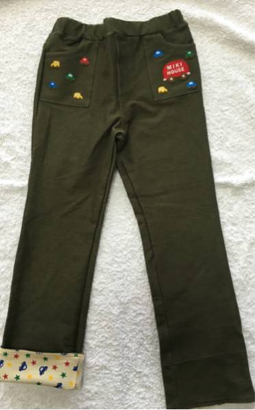 ミキハウス 長パンツ 新品タグ付き 120