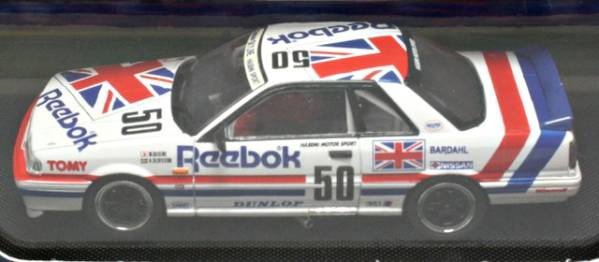 EBBRO トミカ エブロ 1/43 HASEMI MOTOR SPORT Reebok SKYLINE R31 1