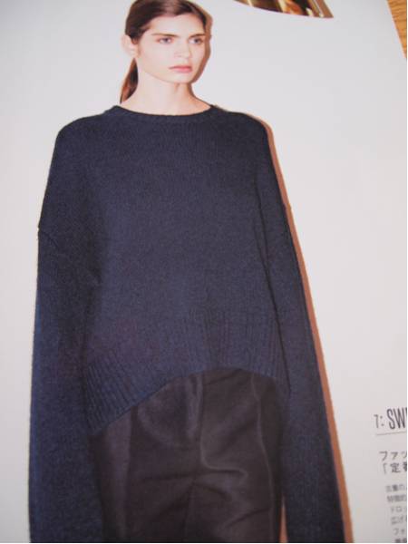 Celineセリーヌ チャンキーニット ネイビー カシミヤ100% CELINE