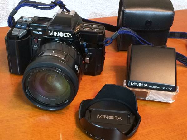 ★ 極美品 MINOLTA α-7000 24-85 レンズ他付き ★