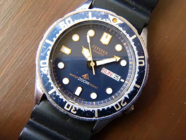 シチズン CITIZEN レア オートマチック ダイバーズ 20気圧 NY6020-54L