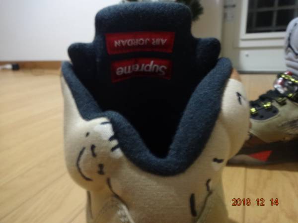Supreme×NIKE AIR JORDAN 5 デザートカモジョーダン 中古
