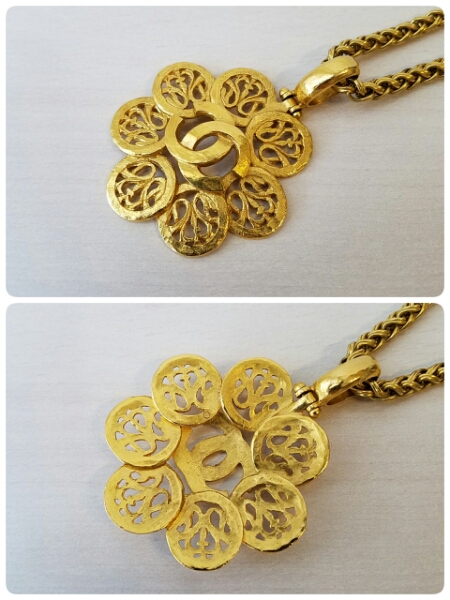 美品【シャネル】ヴィンテージ　ココマーク　ネックレス　95A