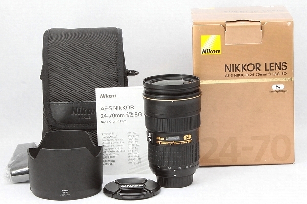 ☆超美品☆ ニコン Nikon AF-S 24-70mm F2.8G ED 元箱 ***写真追加は