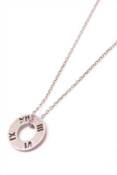 ティファニー アトラス ネックレス シルバー