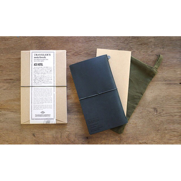 TF トラベラーズノート ACE HOTEL 黒