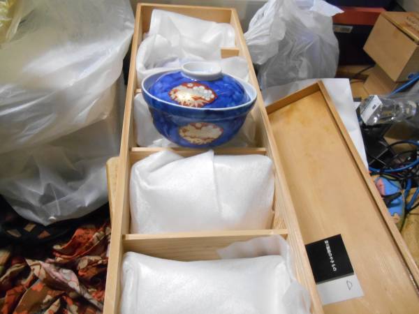 深川製磁 蓋向付揃 未使用品深川製磁ロゴ入り ○百年庵 【公式通販】