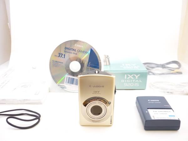 ★新品級・付属品充実★CANON キャノン IXY DIGITAL 920 IS(117)