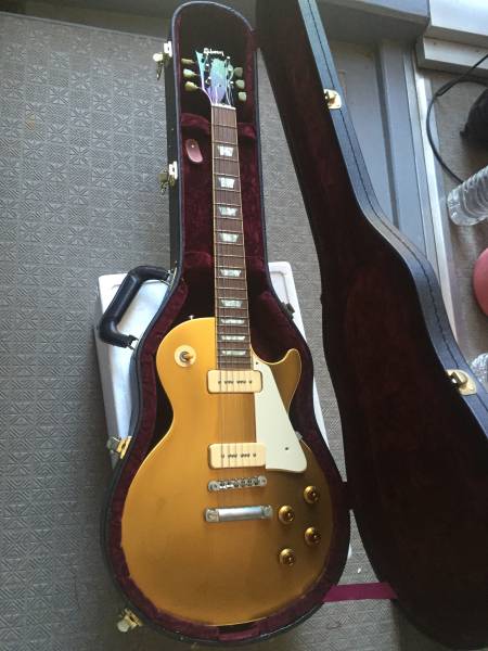 ALL GOLD!! Custom shop 1956 Les Paul LTD