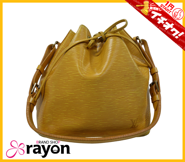 《1円～最落無し》ヴィトン エピ プチノエ ショルダー M44109