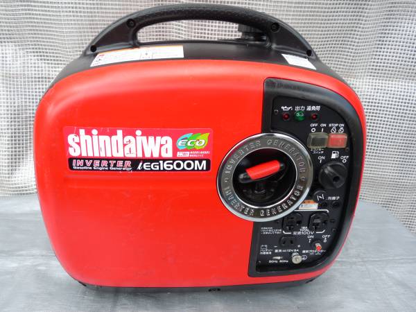 新ダイワ インバーター発電機 IEG1600M-Y 美品です