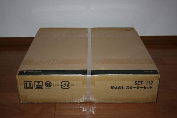 新品【スノーピーク】　焚火台台L　SET-112＋スタンド　ST-032B5
