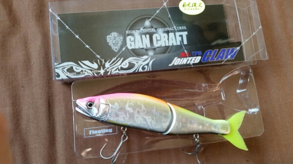 ガンクラフト ジョインテッドクロー 178F サイトフラッシュ 中古