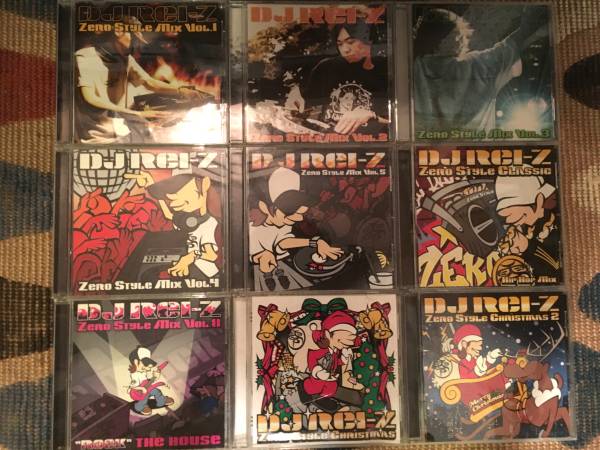 激レア！DJ Rei-Z Zero Style MixCD9枚セットChristmas Hiphop