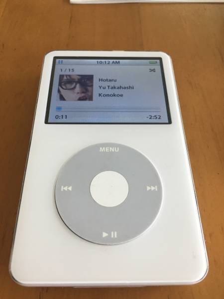 Apple iPod 80GB ホワイト 数年前に購入し保管しておりました 【公式通販】