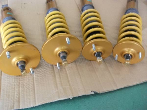 BNR32 スカイラインGTR オーリンズ Cリング 車高調 前後セット OHLINS