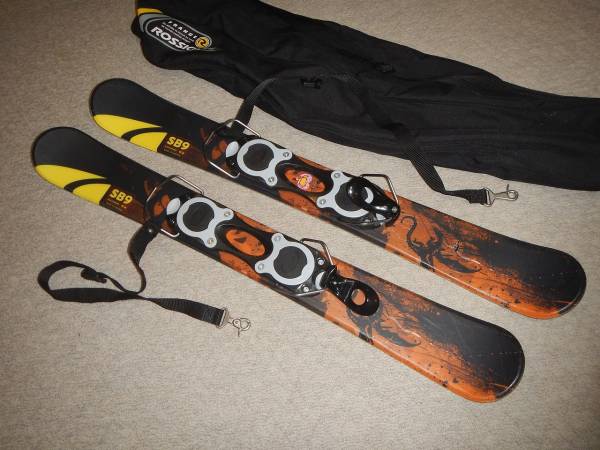 サロモン SALOMON SB9 88cm ショートスキー 中古品 ケース付