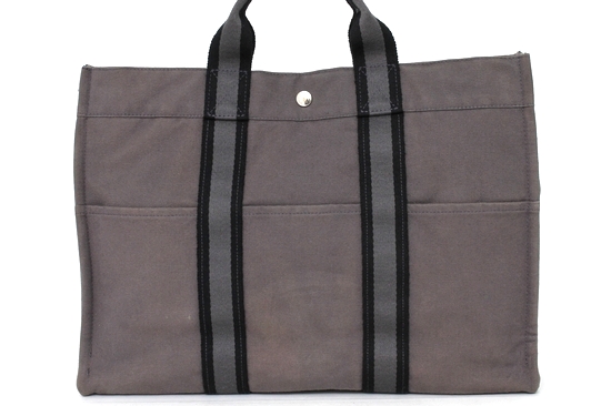 【新作，大人気】 1円 HERMES エルメス フールトゥ MM トート バッグ グレー(フールトゥ)｜売買されたオークション情報、yahooの商品情報をアーカイブ公開 - オークファン かばん、バッグ