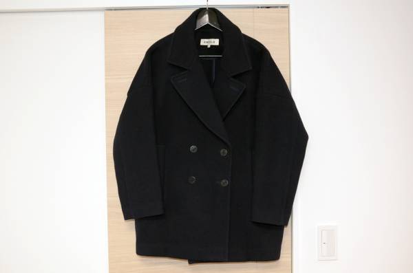 14AW ENFOLD エンフォルド ビッグシルエット Pコート 36 美品