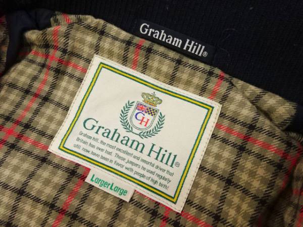 Graham Hill 日本製 カシミヤ混 G9 スウィングトップ ジャンパー