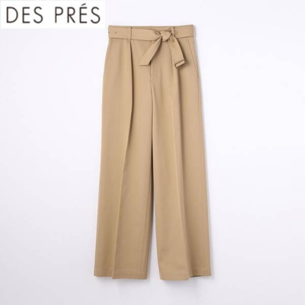 新品トゥモローランド デプレ■DES PRES■ベージュ ワイドパンツ
