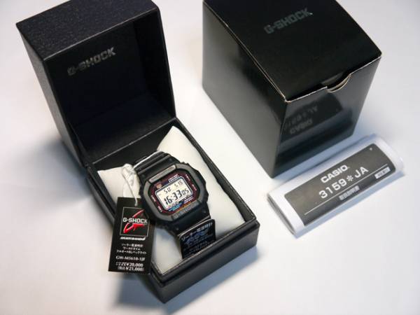 カシオ G-SHOCK GW-M5610-1JF タフソーラー電波【中古良品】