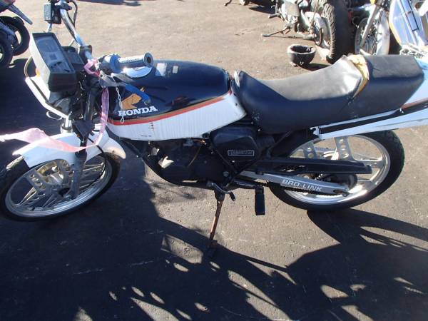 彩　ページ HONDA MBX 50 部品取り車 書類あり