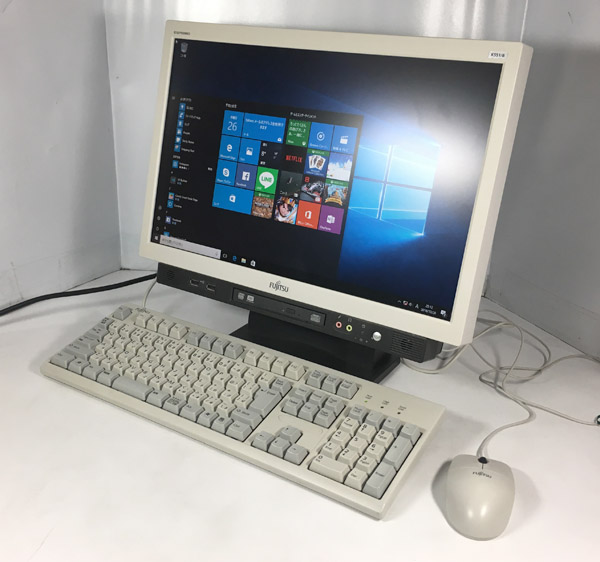 ■富士通 一体型K551/B /i5-560M/4G/160G/19型/マルチ/Win10 C