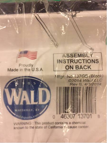 Wald137 basket 黒 新品 ウォルド137 フロントバスケット 前かご