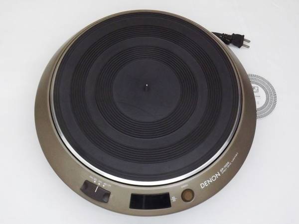DENON ターンテーブル DP-1000 78回転可能！ (541)