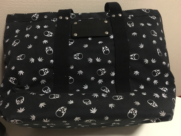 ルシアンペラフィネ スカル スカル柄 トートバッグ lucien トート 鞄 